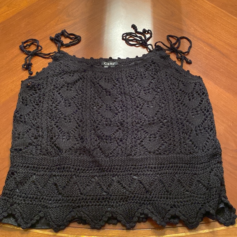Cami Crochet Top, 2X